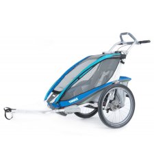 Thule Chariot CX 1 Blue - POUŽITÝ VOZÍK ZA KOLO