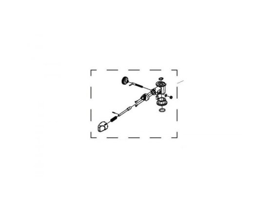 THULE 54645 - Mechanismus předního kolečka- UG2 2014 -2020