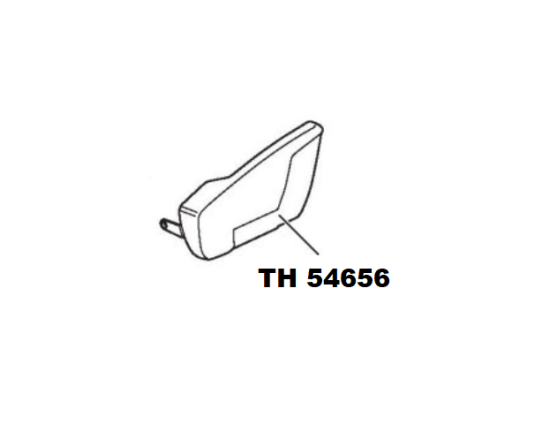 Kryt lampy levý Thule 54656