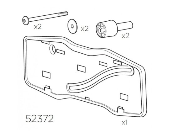 Plastový rámeček Thule 52372